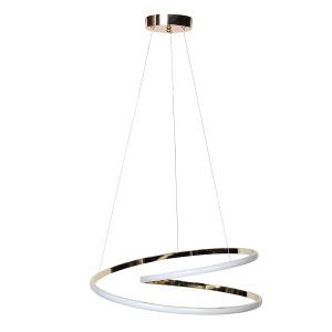 Φωτιστικό κρεμαστό Φ53 εκ. LED 55W 4000K χρυσό - GLOBOBOX 914-500-1