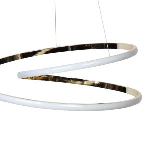 Φωτιστικό κρεμαστό Φ53 εκ. LED 55W 4000K χρυσό - GLOBOBOX 914-500-1