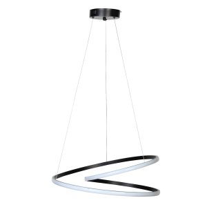 Φωτιστικό κρεμαστό Φ53 εκ. LED 55W 4000K μαύρο - GLOBOBOX 914-500-2