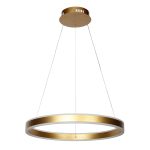 Φωτιστικό κρεμαστό Φ50 εκ. LED 64W 4000K χρυσό - GLOBOBOX 933-500-1