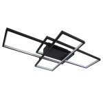 Φωτιστικό οροφής LED 120W 87,5Χ49,5Χ8,5 εκ. μαύρο με controller - GLOBOBOX 602156