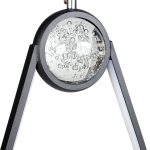 Φωτιστικό κρεμαστό LED 32W 20Χ7Χ30 εκ. μαύρο με γυάλινη μπάλα - GLOBOBOX 581494