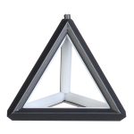 Φωτιστικό κρεμαστό LED 36W 16,5Χ16,5Χ14,5 εκ. Πυραμίδα μαύρη - GLOBOBOX 581496