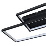 Φωτιστικό οροφής LED 34W 65Χ28Χ8 εκ. μαύρο με controller - GLOBOBOX 602164