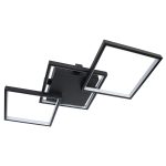 Φωτιστικό οροφής LED 34W 80Χ35Χ8 εκ. μαύρο με controller - GLOBOBOX 602166