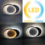 Φωτιστικό οροφής LED 53W 46Χ39Χ5,5 εκ. μαύρο με controller - GLOBOBOX 602175