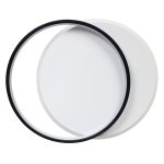 Φωτιστικό οροφής LED 53W 46Χ39Χ5,5 εκ. μαύρο με controller - GLOBOBOX 602175